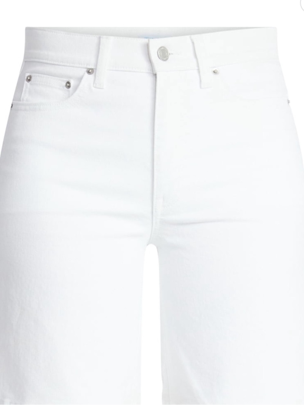 Time and Tru Women's High Rise Denim Bermuda Shorts